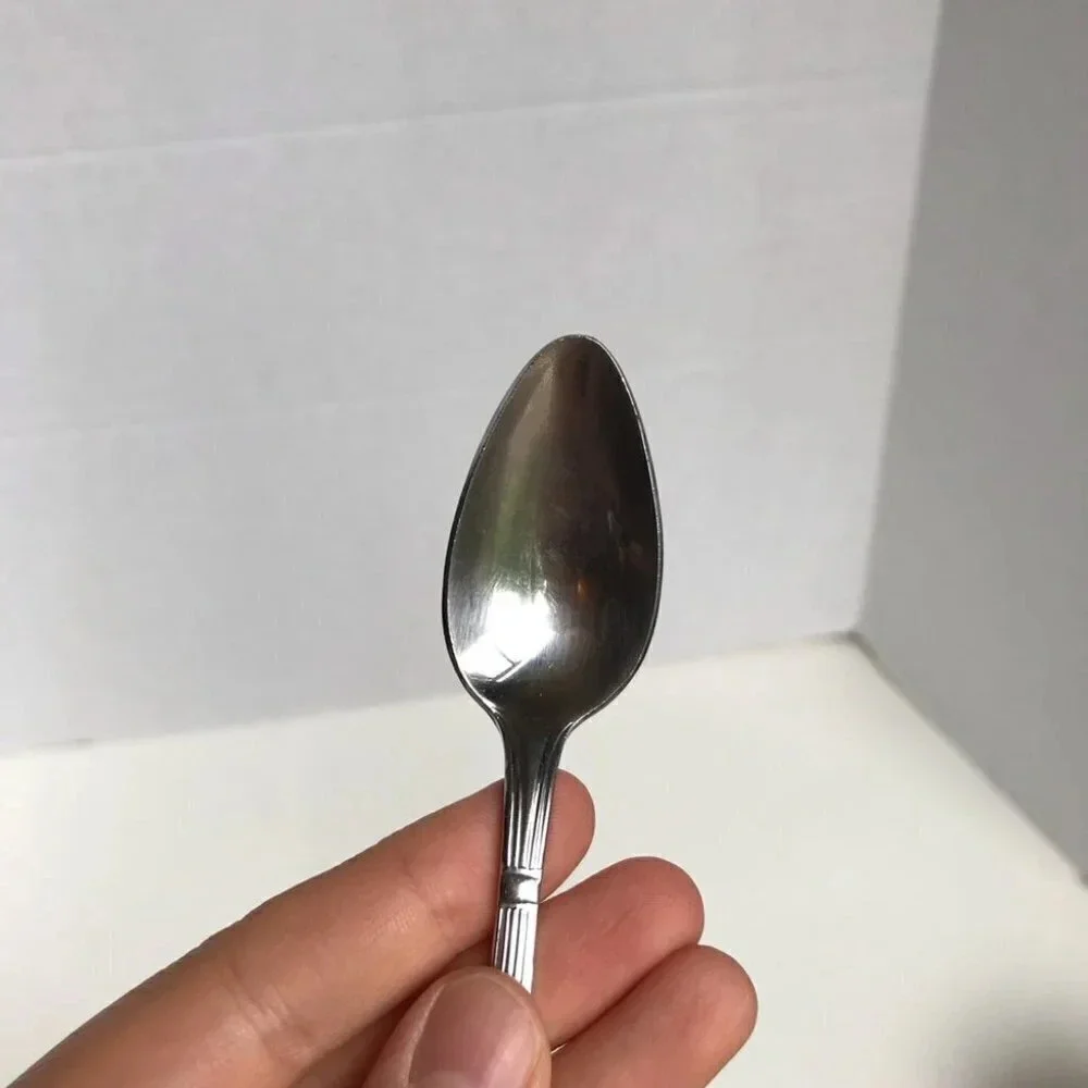 Vintage Bunny Rabbit Kids Spoon Korea Stainless